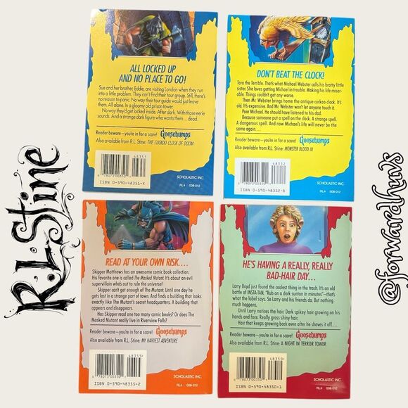 Goosebumps book collection by R.L. Stine: Books #25-28 in Slipcase - Picture 7 of 8